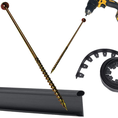Keyfit Tools Power Anchor (8 Pk) Paver & Landscape Edging Stake Drill in Anchors for Curves, Turns, Ends & Where Edging Needs Extra Anchoring Keyfit Tools Power Anchor (8 Pk) Paver & Landscape Edging Stake Drill in Anchors for Curves, Turns, Ends & Where Edging Needs Extra Anchoring