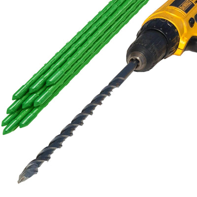 Keyfit Tools G.S.I. Contractor Grade Garden Stake Installation Tool Drill Bit Fast & Easily Install Garden Stakes Even in Frozen Soil Fiberglass Keyfit Tools G.S.I. Contractor Grade Garden Stake Installation Tool Drill Bit Fast & Easily Install Garden Stakes Even in Frozen Soil Fiberglass