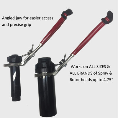 Sprinkler Head Wrench Stainless Steel PRO, Fastest removal, replacement, repair & adjustment tool No digging or mess. Works on ALL SIZES & ALL BRANDS Sprinkler Head Wrench Stainless Steel PRO, Fastest removal, replacement, repair & adjustment tool No digging or mess. Works on ALL SIZES & ALL BRANDS
