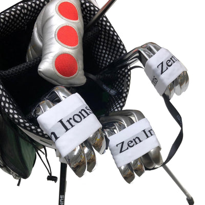 Keyfit Tools Zen Irons Golf Head Covers for Irons, Full Loop Secures Iron Covers Keyfit Tools Zen Irons Golf Head Covers for Irons, Full Loop Secures Iron Covers