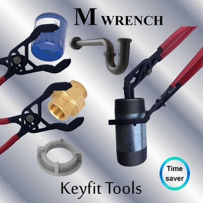M Wrench Fixed Angled Jaw For Places Standard Slip Joint Pliers Wont Reach or Fit Great for Plumbing Jobs M Wrench Fixed Angled Jaw For Places Standard Slip Joint Pliers Wont Reach or Fit Great for Plumbing Jobs