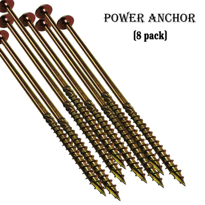 Keyfit Tools Power Anchor (8 Pk) Paver & Landscape Edging Stake Drill in Anchors for Curves, Turns, Ends & Where Edging Needs Extra Anchoring Keyfit Tools Power Anchor (8 Pk) Paver & Landscape Edging Stake Drill in Anchors for Curves, Turns, Ends & Where Edging Needs Extra Anchoring