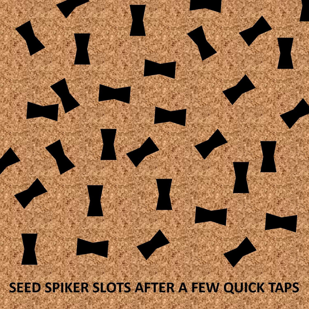 grass seed planting tools Keyfit Tools Grass Seed SPIKER Dog Spot & Bare Spot Seeding Tool. Get The Most Seed Germination with All Types of Seed & Patch Scotts EZ Seed Repairs
