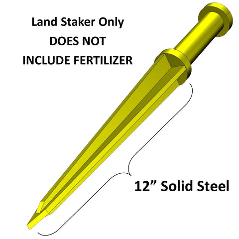 Keyfit Tools Tree Fertilizer Spike Land Staker 2.0 Get Your Fertilizer Spikes 1 Foot Deeper for Deep Root Tree & Shrub Fertilizing