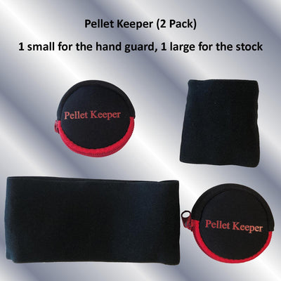 Keyfit Tools Air Rifle Pellet Keeper .177 .22 BB Ammo Bullet Clip Holder (2 Pack) Store & Access Pellets & Magazines On The Gun Stock Or Barrel