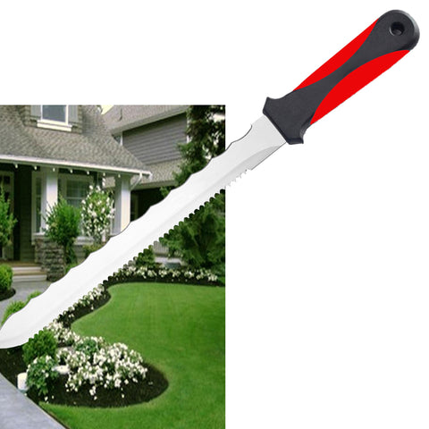 Keyfit Tools Weed Puller Weeding Knife for Deep Tap Root Weeds Like Dandelions, Crabgrass & Other Clump Grassy Weeds Stainless Steel Manual Weeder