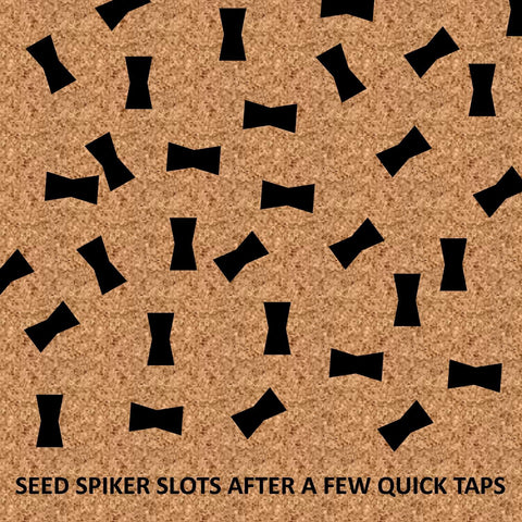 Keyfit Tools Grass Seed SPIKER Dog Spot & Bare Spot Seeding Tool. Get The Most Seed Germination with All Types of Seed & Patch Scotts EZ Seed Repairs