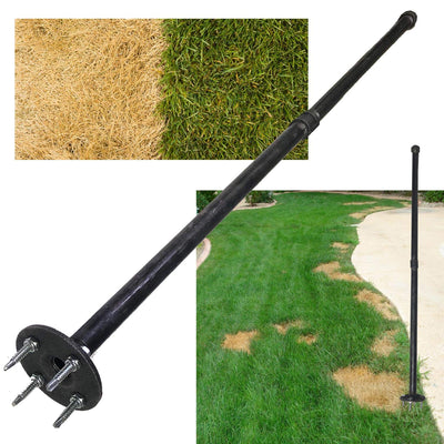 Keyfit Tools Grass Seed SPIKER Dog Spot & Bare Spot Seeding Tool. Get The Most Seed Germination with All Types of Seed & Patch Scotts EZ Seed Repairs