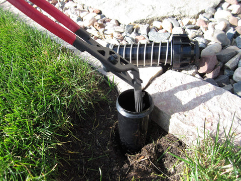 Sprinkler Head Wrench, The fastest most versatile tool to remove, replace & adjust sprinkler heads w/no digging & no mess. Works on ALL SIZES & BRANDS